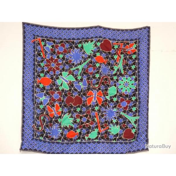 Foulard soie YVES SAINT LAURENT accessoires mode luxe