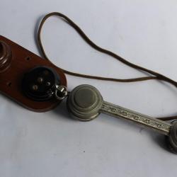 Phérophone ancien combiné téléphonique