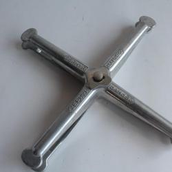 Presse raquette de tennis métallique vintage Zephyr