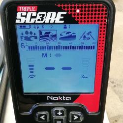 Detecteur de métaux Nokta Triple ScoreNokta d'occasion acheté le 9 décembre 2024