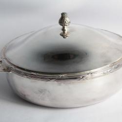 Légumier métal argenté Europ-Felix France