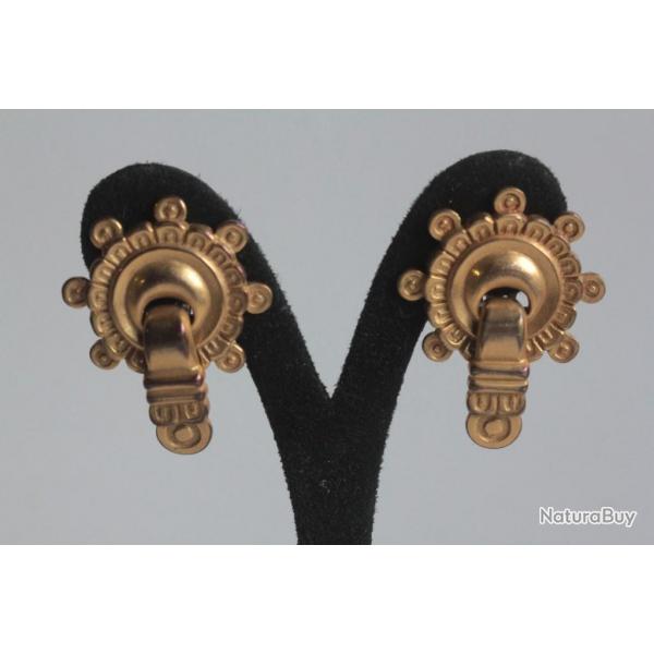Clips d'oreilles Inca MMA 1990 Metropolitan Museum Art