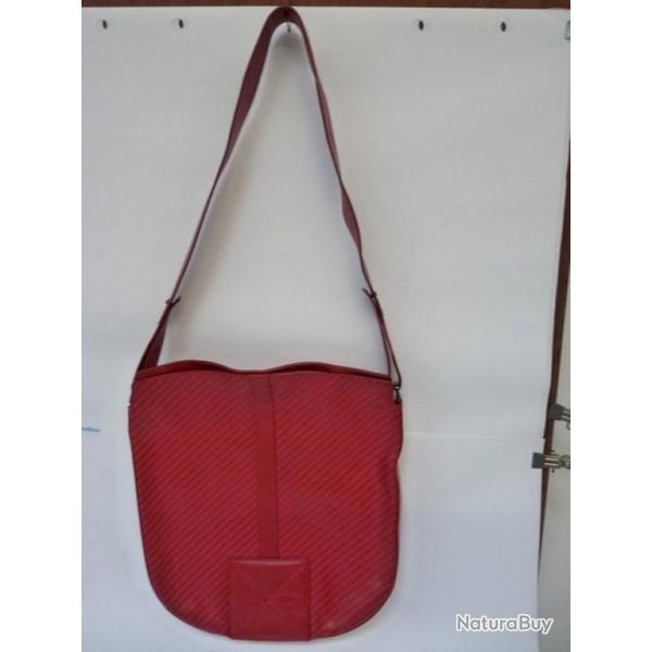 Sac  main LANCEL rouge