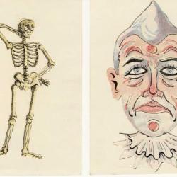 4 Cartes Postales à systèmes Jeux d'ombre et lumière