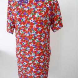 Robe d'été Soie MODEL ALGO (Suisse) vintage