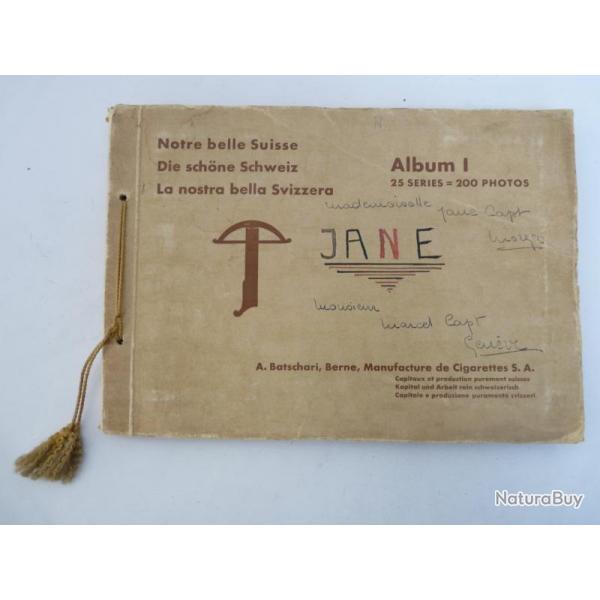 Album images Cigarettes Batschari Suisse