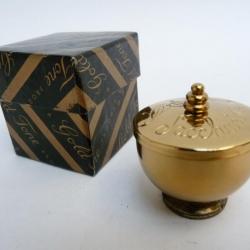 Boite à bijoux miniature Gold Tone Saccharin box