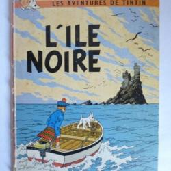 BD Tintin L'Ile Noire B36 1966