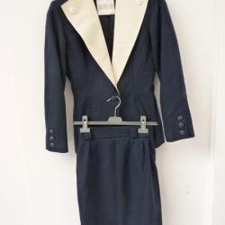 Tailleur Jean Louis SCHERRER mode accessoires vêtements luxe T 36