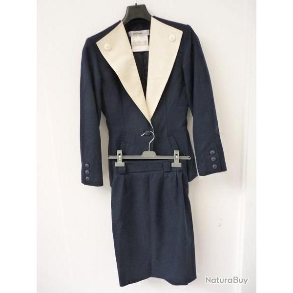 Tailleur Jean Louis SCHERRER mode accessoires vtements luxe T 36