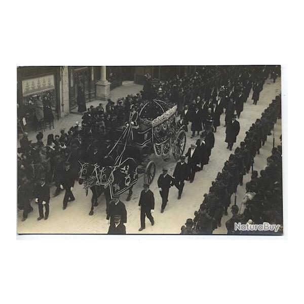 Carte postale Hrault 34 Montpellier Dfil funraire rue de la Loge