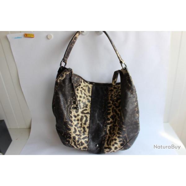 Grand sac  main NAVYBOOT aspect reptile