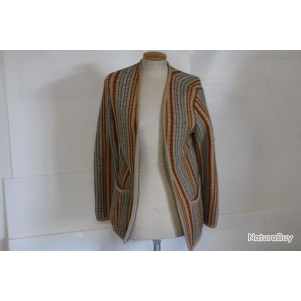 YVES SAINT LAURENT Cardigan laine vintage Veste
