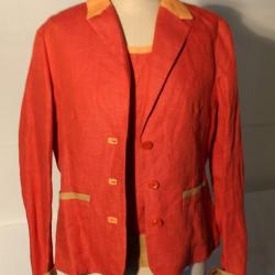 Tailleur DEVERNOIS vintage T40