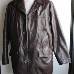 Manteau cuir MARLBORO CLASSIC taille L