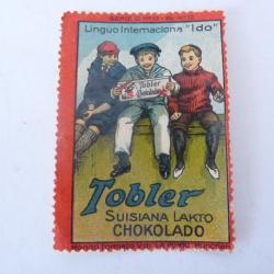 Vignette Chocolat Tobler Suisse
