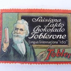 Vignette Chocolat Tobler Suisse