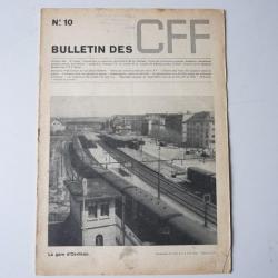 Bulletin Des CFF N°10 Octobre 1942 Magazine Train miniature