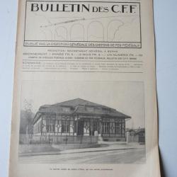 Bulletin Des CFF N°5 Mai 1925 Magazine Train miniature