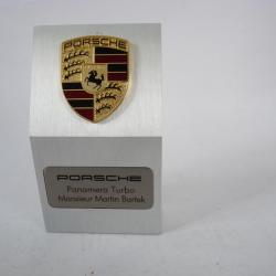 Trophée de bureau PORSCHE Panmera Martin BARTEK Automobile