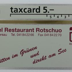Télécarte L&G dummy Hotel Restaurant Rotschuo Gersau Suisse