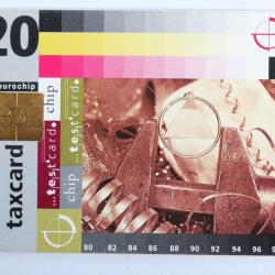 Télécarte à puce Test card 20 CHF Swiss Telecom Suisse 1995