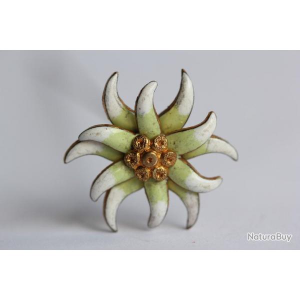 pingle  chapeau maille Edelweiss Art nouveau