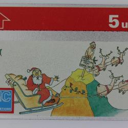 Télécarte L&G dummy Christmas 1994 Gibraltar