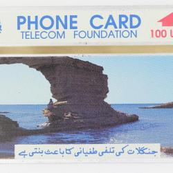 Télécarte L&G dummy Karachi Paradise Point 100 units Pakistan