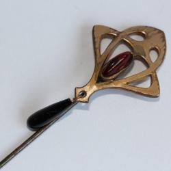Épingle à chapeau articulée Art nouveau