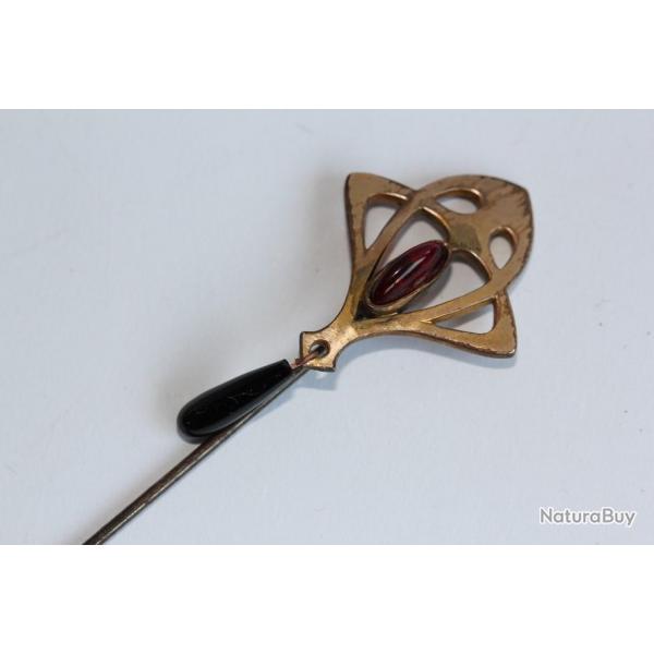 pingle  chapeau articule Art nouveau