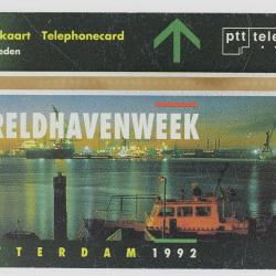 Télécarte L&G dummy Wereldhavenweek Pays-Bas