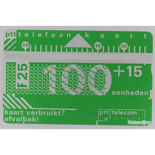 Tlcarte L&G dummy PTT Telecom 100+15 eenheden Pays-Bas
