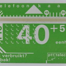 Télécarte L&G dummy Kaart Op Zak 40+5 eenheden Pays-Bas