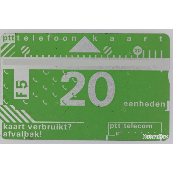 Tlcarte L&G dummy PTT Telecommunicatie 20 eenheden Pays-Bas