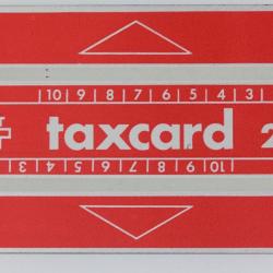 Télécarte L&G Taxcard 20 PTT Suisse 909A