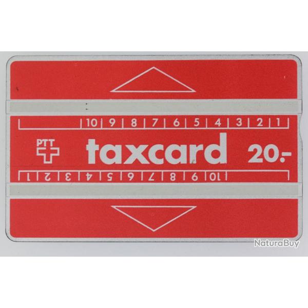 Tlcarte L&G Taxcard 20 PTT Suisse 909A