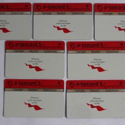 Télécartes L&G dummy UBS Schweizerische Bankgesellschaft Suisse 1994