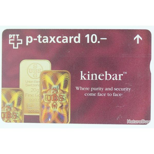 Tlcarte L&G Kinebar 604L Suisse 1996