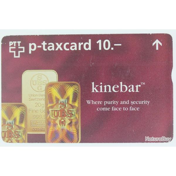 Tlcarte L&G Kinebar 604L Suisse 1996