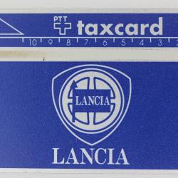 Télécarte L&G Lancia automobile 108E Suisse 1991