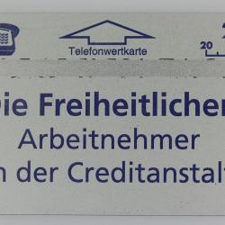 Télécarte L&G dummy Die Freiheitlichen Autriche