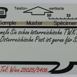 Télécarte L&G dummy Promotionkarten Autriche