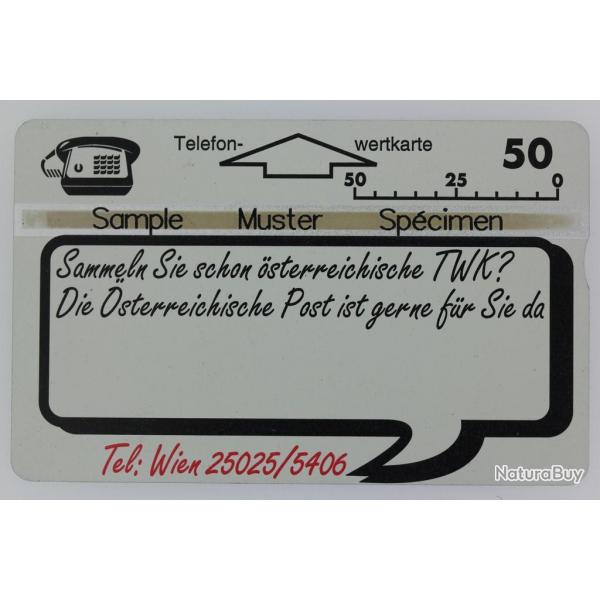 Tlcarte L&G dummy Promotionkarten Autriche