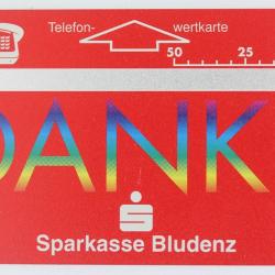 Télécarte L&G dummy Sparkasse Bludenz Autriche