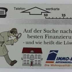 Télécarte L&G dummy Immo-Bank 1 Autriche