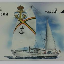 Télécarte L&G dummy Navire Zenobe Gramme A958 Belgique
