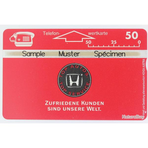 Tlcarte L&G dummy Honda Top autos Top service Autriche