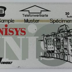 Télécarte L&G dummy Unisys Autriche