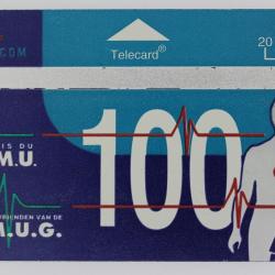 Télécarte L&G dummy Les amis du S.A.M.U. Belgique